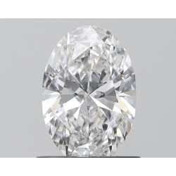 Diament laboratoryjny bezbarwny szlif owalny, 1.11ct, VVS2, E, IGI LG680536240